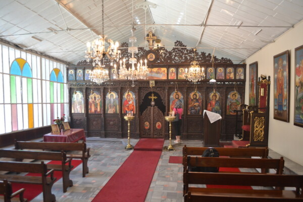 Храмът отвътре...